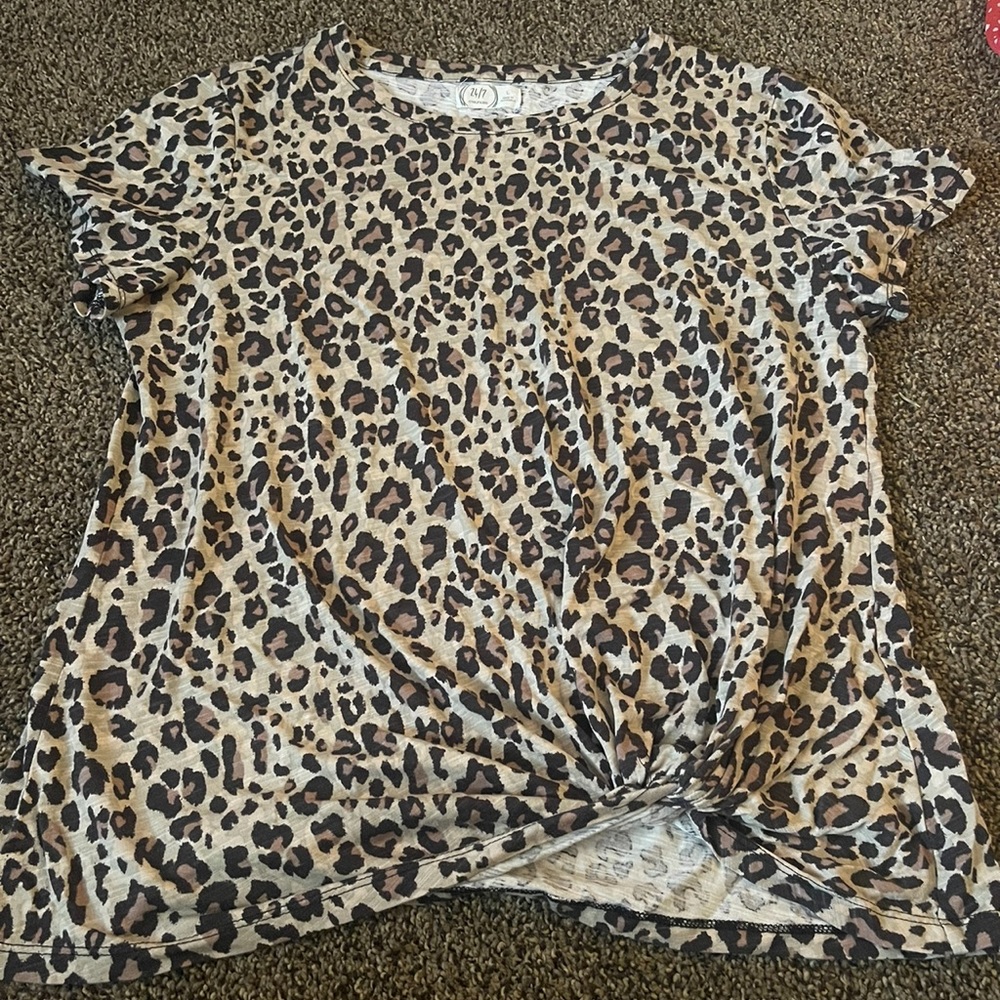 Leopard Print Shirt